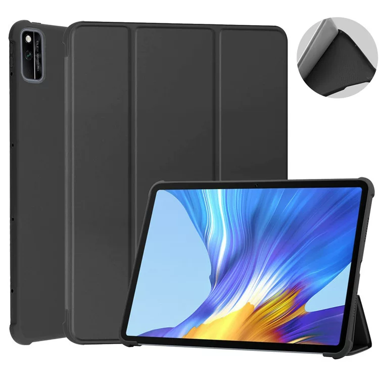 Подходит для Huawei Matepad11 плоская панель защитный чехол 10.4 Honor V6 кожаный чехол 10.8 3% полный силиконовый корпус