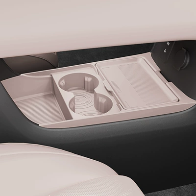 Other Automotive Interior Supplies Blue Electric E5Plus Car Center - 26-models-of-blue-electric-e5-plus-cocoa-brown-lower-storage-box-under-the-center-console