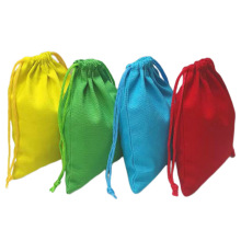 定做棉布束口袋拉绳小棉布袋子现货棉布抽绳帆布束口袋纯棉包装袋