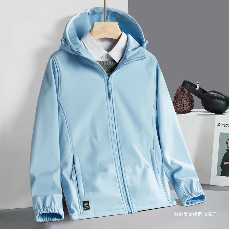 Outdoor Charge Clothes Couple's Warm Soft Shell Women's Coat Handsome Beauty Fashion Jacket Mountaineering Suit for Men