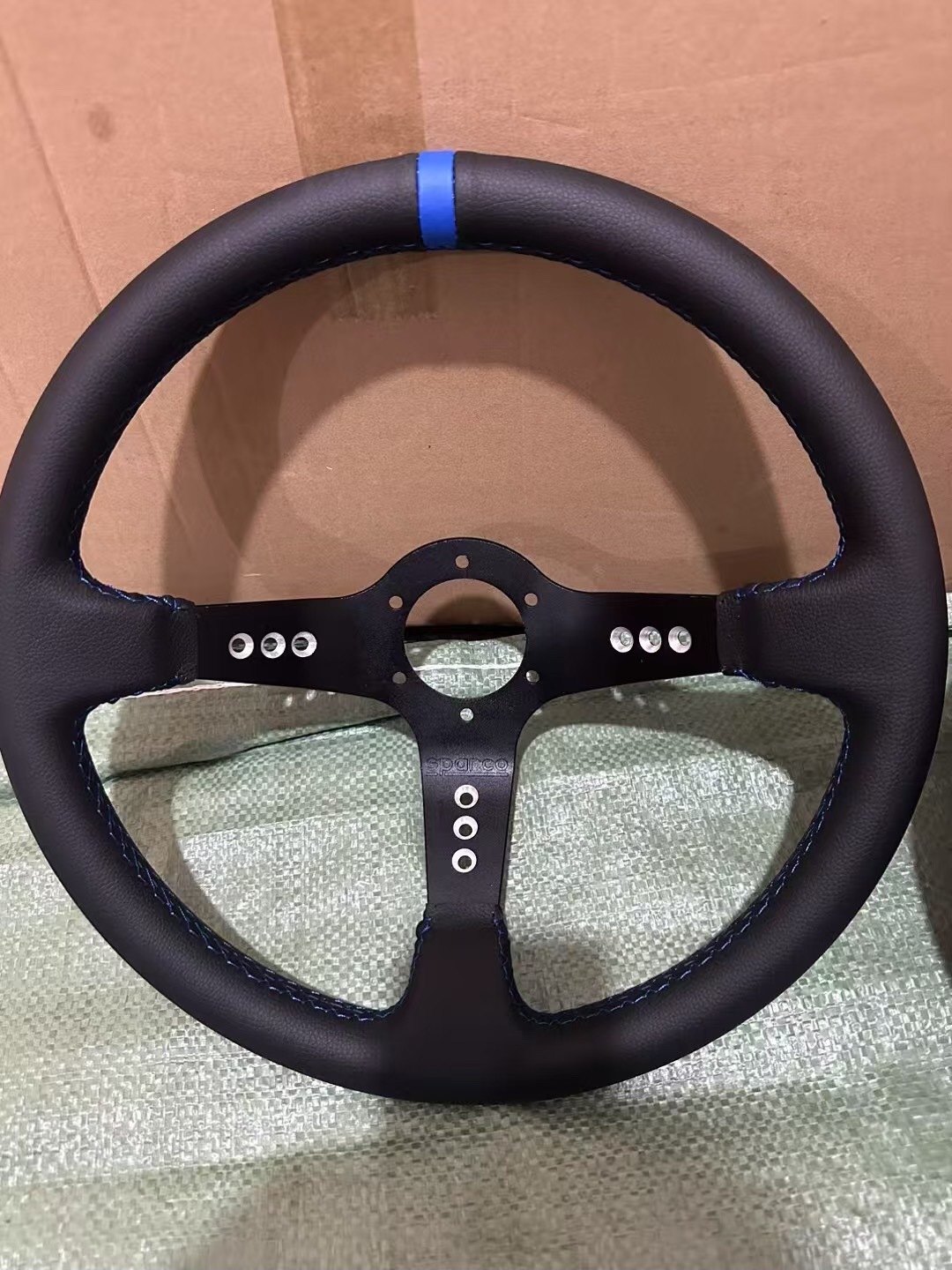 Universal – Steering wheel Steering Wheel Racing - blue