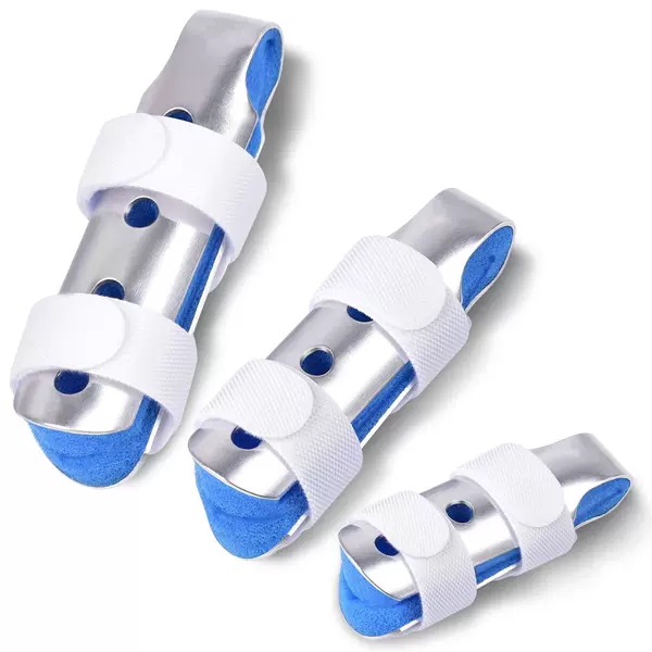 Aluminum Alloy Finger Splint Support Stabilizer Fixed Joint Trigger Straightening Index Pointer Rehabilitation Finger Support Bracket