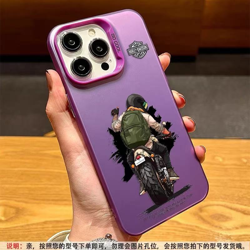 Nuevo chico motociclista para iPhone 16 funda para teléfono móvil Apple 15promax/14 /13pro12 Europa y América 11