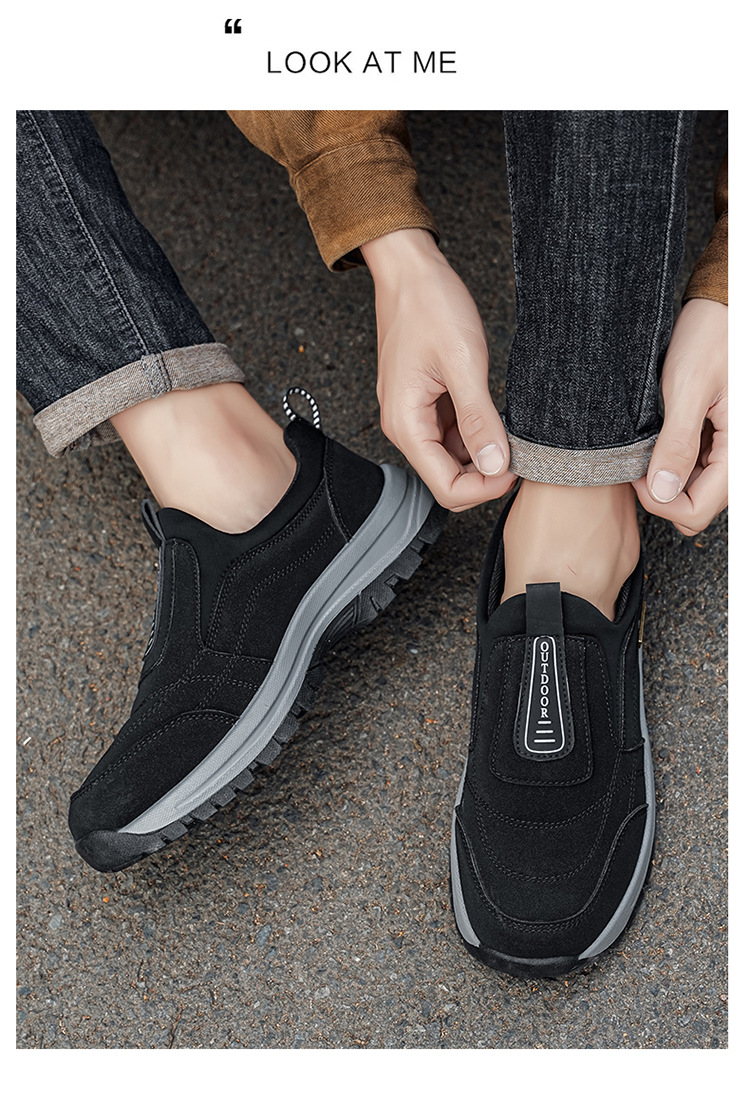 Men's Loafers, Popular Large-size Men's Slip-on Casual Sneakers, Canvas Shoes_vogvips.com