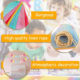 Cross-border Hot Selling Sackcloth Triangle Flag Birthday Party Wedding Flag European Style Holiday Decoration Color Flag in stock