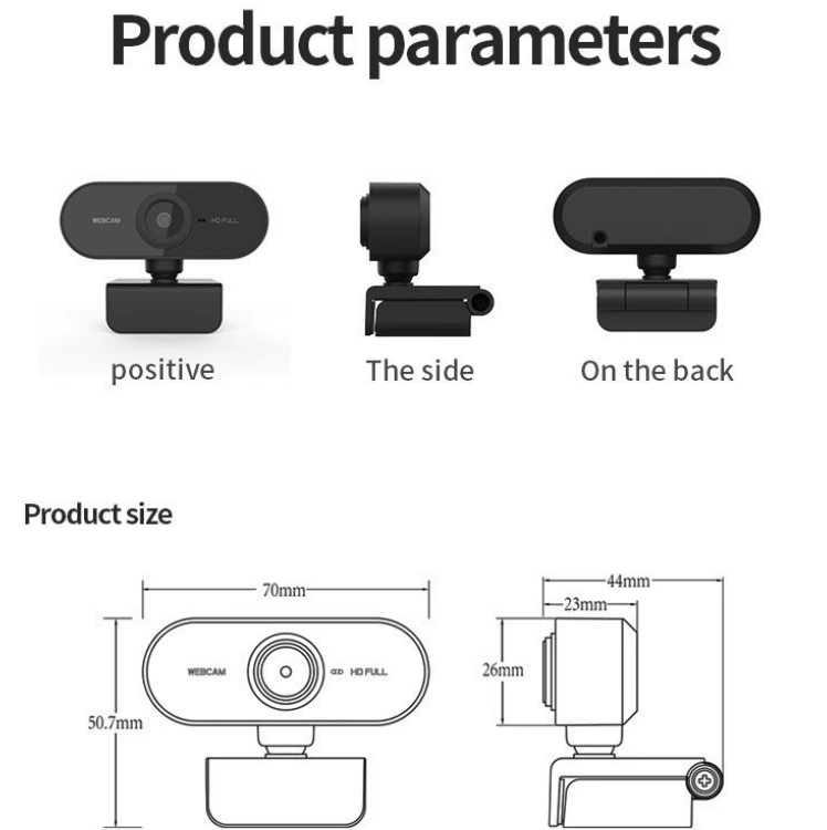 Граница новые 1080P сетевые высокое разрешение USB компьютерная камера с микрофоном драйвер-фри прямое вещание HD прямой трансляции