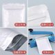Aluminum foil self-sealing bag food packaging bag in stock self-supporting self-sealing aluminum foil bag tea packaging sealed bag aluminum foil bag