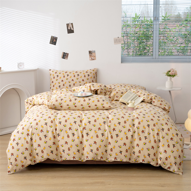 Sports Jiangjun Bear-Cai-100% 면 A급 산모 및 유아용 등급