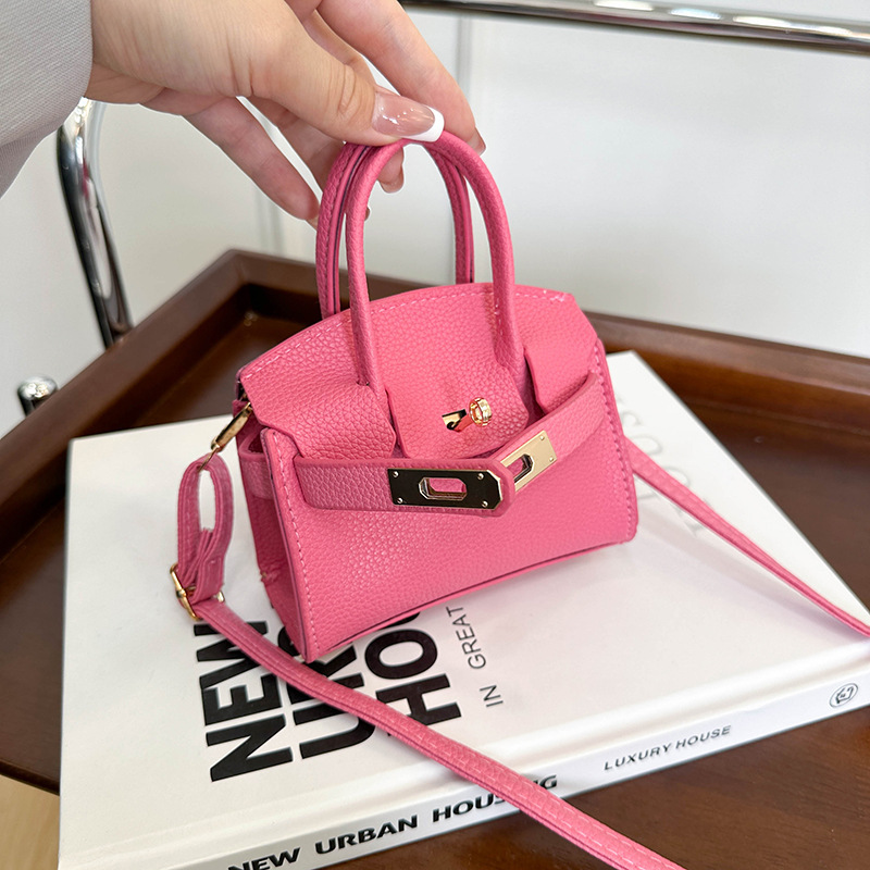 2025 New Style Bag for Women, High-Looking Crossbody Bag, Candy-Colored Pu Mini Style Coin Handbag, Cute Women's Bag