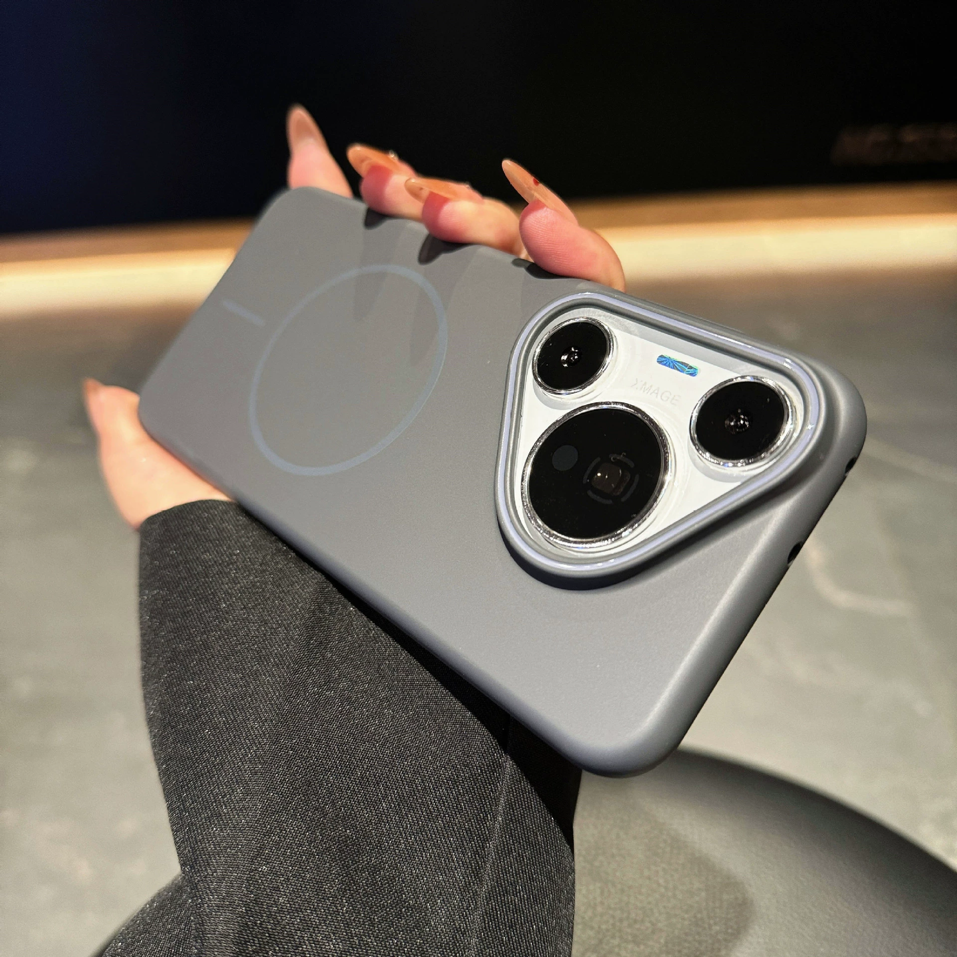 Совместимый ультратонкий чехол для телефона Huawei, матовый защитный чехол, защита от падений