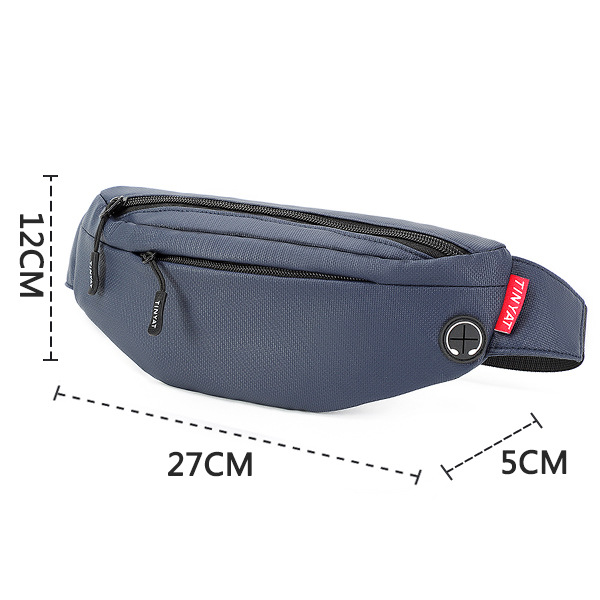 Waist bag wholesale men's sports waist bag mobile phone waist bag outdoor nylon waterproof Single Shoulder Messenger Bag men's chest bag