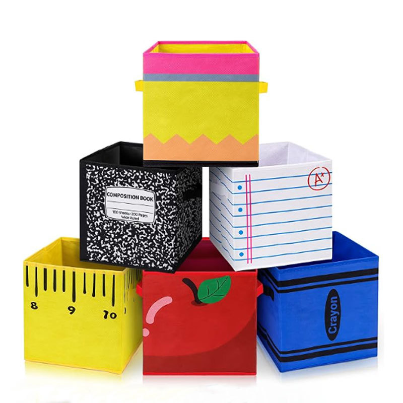Customized Non-Woven Fabric Storage Basket Storage Box for Snacks, Toys, and Miscellaneous Items, Drawer-Style Storage Basket