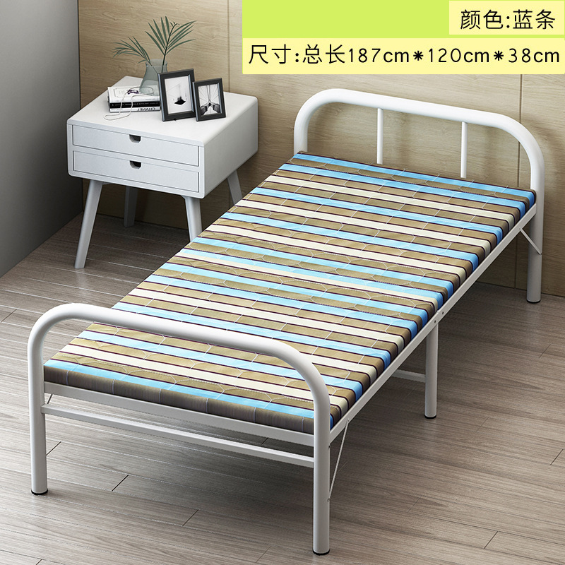 Camas plegables directas de fábrica cama de tablero cama de madera cama de almuerzo cama casera de adultos cama individual oculta image 7