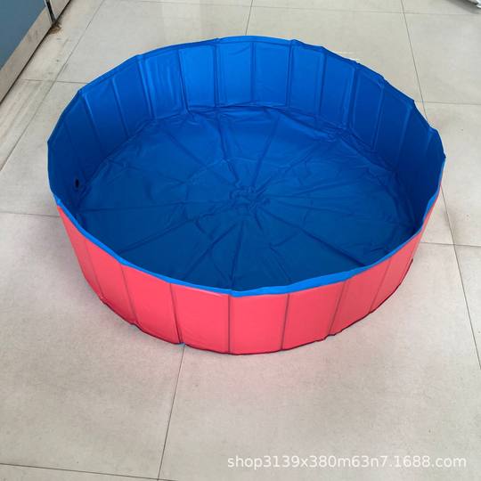 Factory Supply Pet Bath Basin Indoor Household PVC Baby Bath Basin Fence Folding Ball Pool