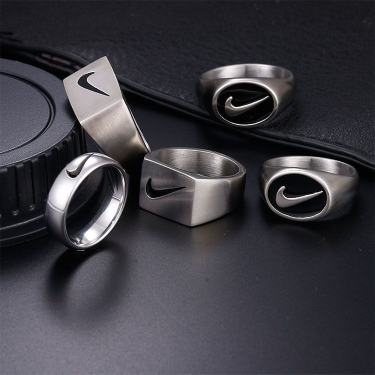 Rectangular ring stainless steel for men and women