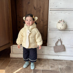 【现货】儿童羽绒服2025冬季女童羽绒服新国标90白鸭绒宝宝羽绒服