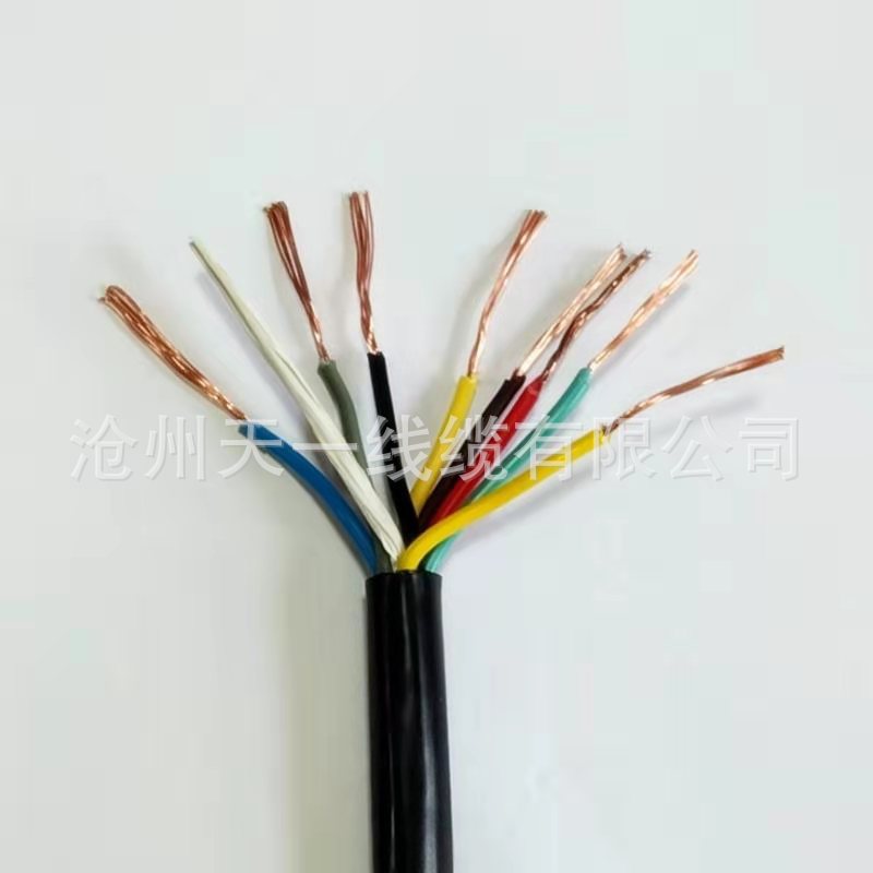 煤矿用控制电缆MKVVR7*2.5厂家直销国标足米交期短，煤安认证产