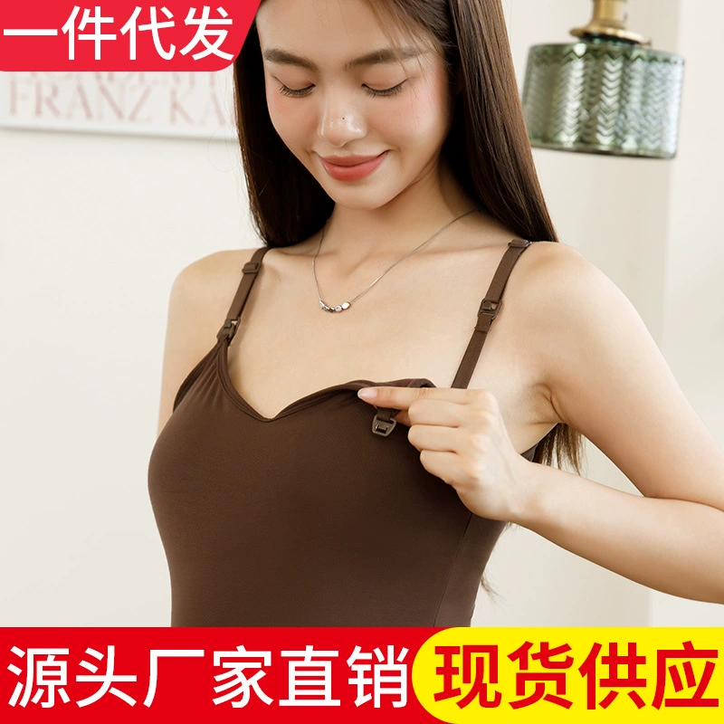 Летний топ для кормления грудью с подушечками для груди, предотвращающими провисание, тонкие топы для кормления грудью большого размера 100kg