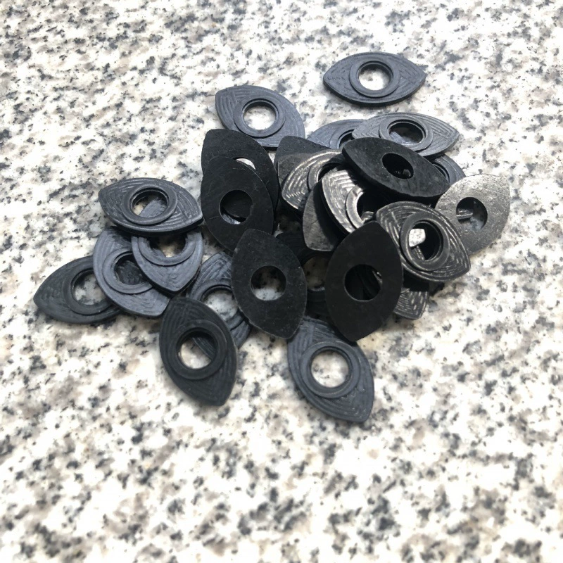 Овальная силиконовая уплотнительная прокладка, перфорированное силиконовое уплотнительное кольцо, пищевая уплотнительная амортизирующая прокладка