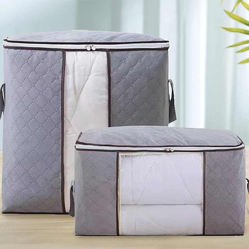 衣服整理被子收纳包加厚衣物行李袋大容量搬家打包箱无纺布收纳袋