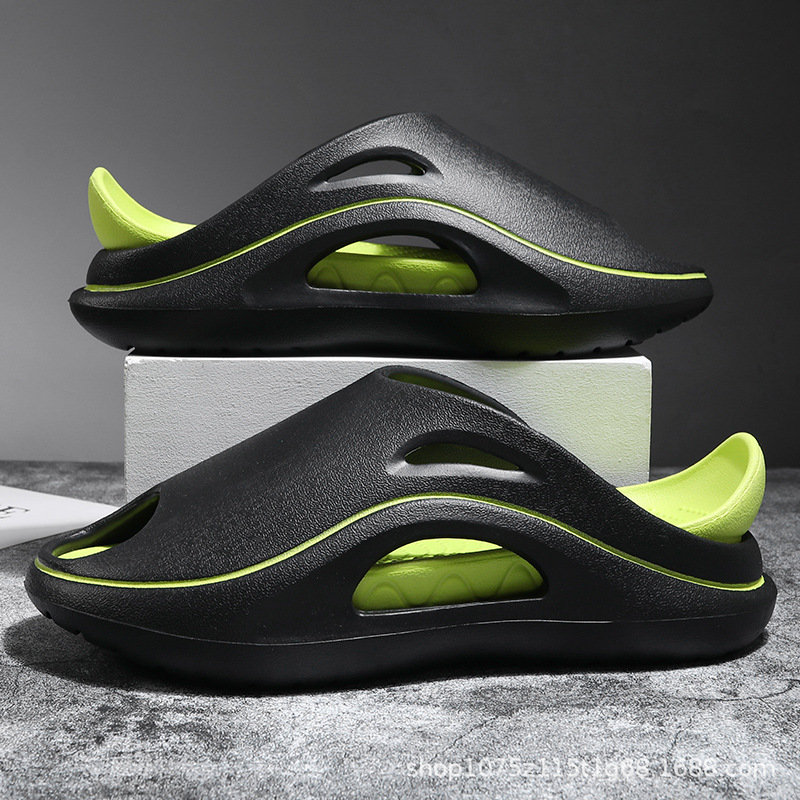 2023 verano nueva pareja flip-flops antideslizante grueso inferior casual ligero resistente al desgaste playa desgaste al aire libre distribución en vivo