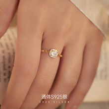 �Ř���S925�y��Ʒ����朗l�W荽�ָŮ�p�ݸ߼���ָ�hָ��Ů�ѶY��