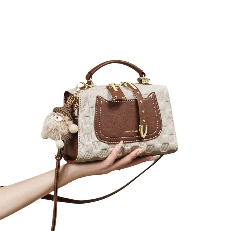 보스턴 가방 2024 새로운 선물 여성 가방 유행 크로스 바디 가방 휴대용 베개 가방 TANABATA 선물 경량 소형 가방