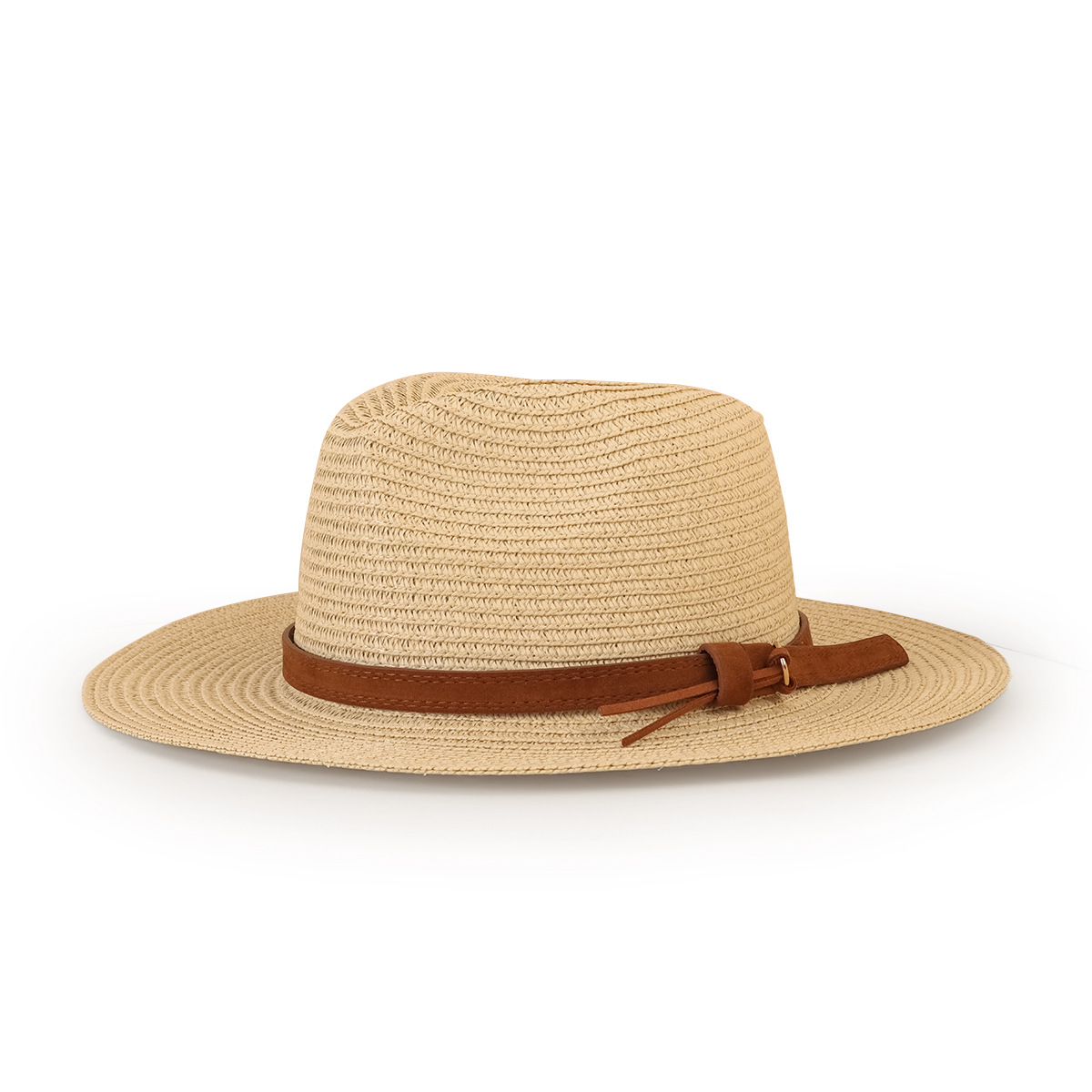 Vente En Gros Simple Chapeau De Paille Jazz Crème Solaire À Large Bord Nihaojewelry display picture 1