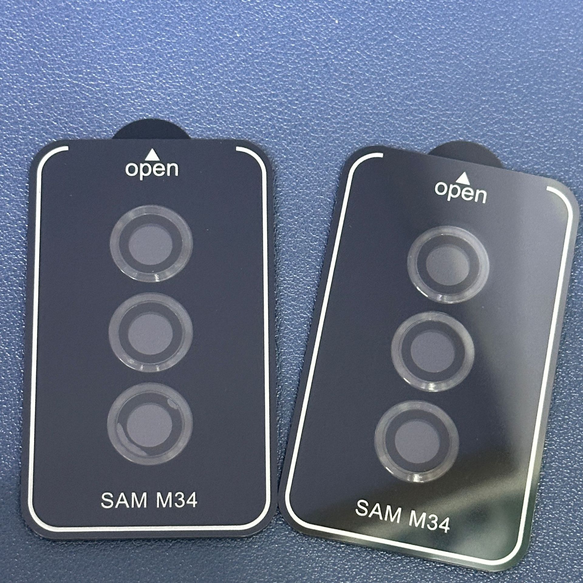 Aplicable a Samsung M34 película de lente de teléfono móvil cámara trasera metal ojo de halcón de alta definición pegatinas de vidrio templado