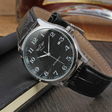 T-WINNER胜利者手表  皮带钢带款机械表圆形日历数字面机械手表