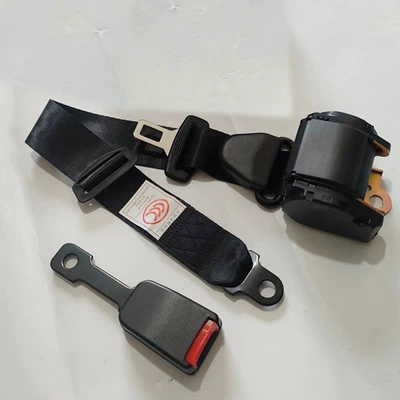 Fully Automatic Retractable Three-Point Seat Belt for Passenger Cars, Emergency Locking Three-Point Safety Belt for Driver and Passenger (Car seat belt) - k3-galvanized-s16-base
