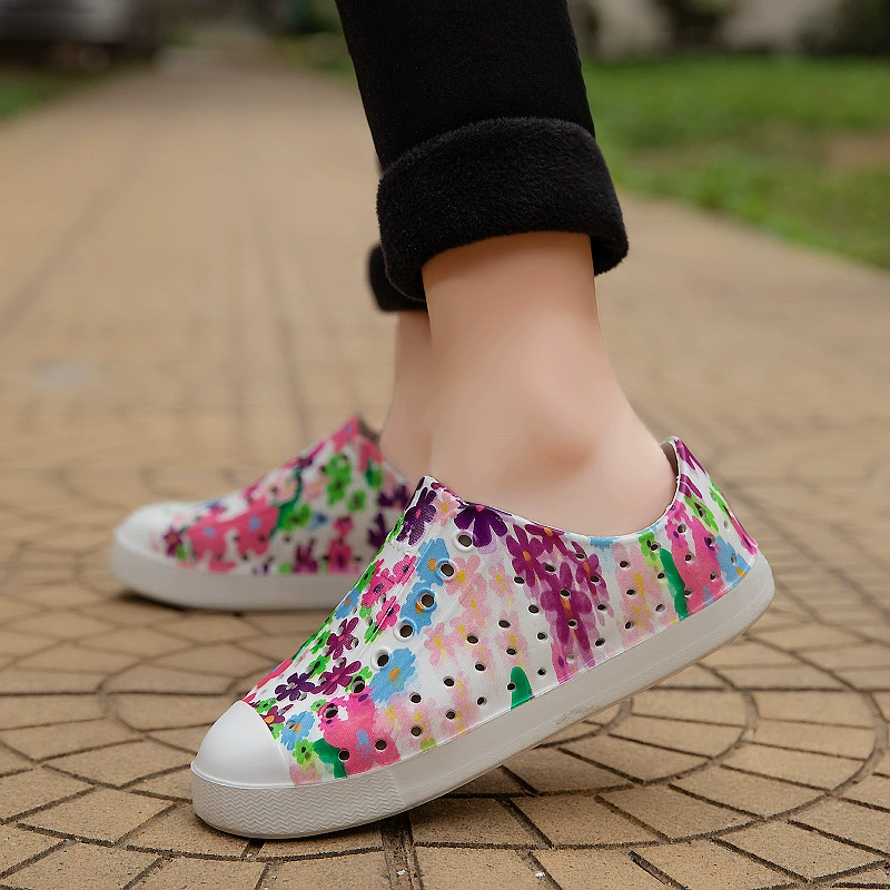 Новая детская пещерная обувь LUCHI для мальчиков и девочек на мягкой подошве легкие пляжные сандалии повседневные дышащие пробирание холодные тапочки