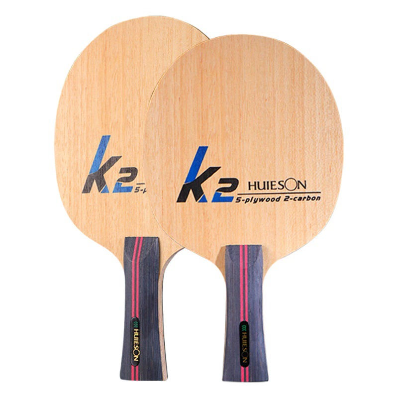 Настольный теннисный наклад на ракетку Huisheng K2, пятислойный, из чистого дерева, для начинающих и среднего уровня, профессиональный, из цельного дерева, износостойкий