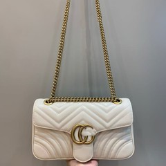 Gujia ダブル G レディース 本革 マーモント ラブ チェーン 1955 サドル カメラ エルゴストン シングル ショルダー クロスボディバッグ