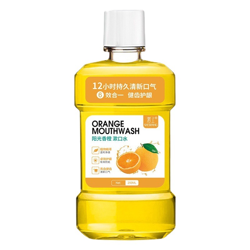 Luxurious Fruity Mouthwash in Stock, Fresh Breath Care, Oral Care, Chlorhexidine Gargle, Oem Customization