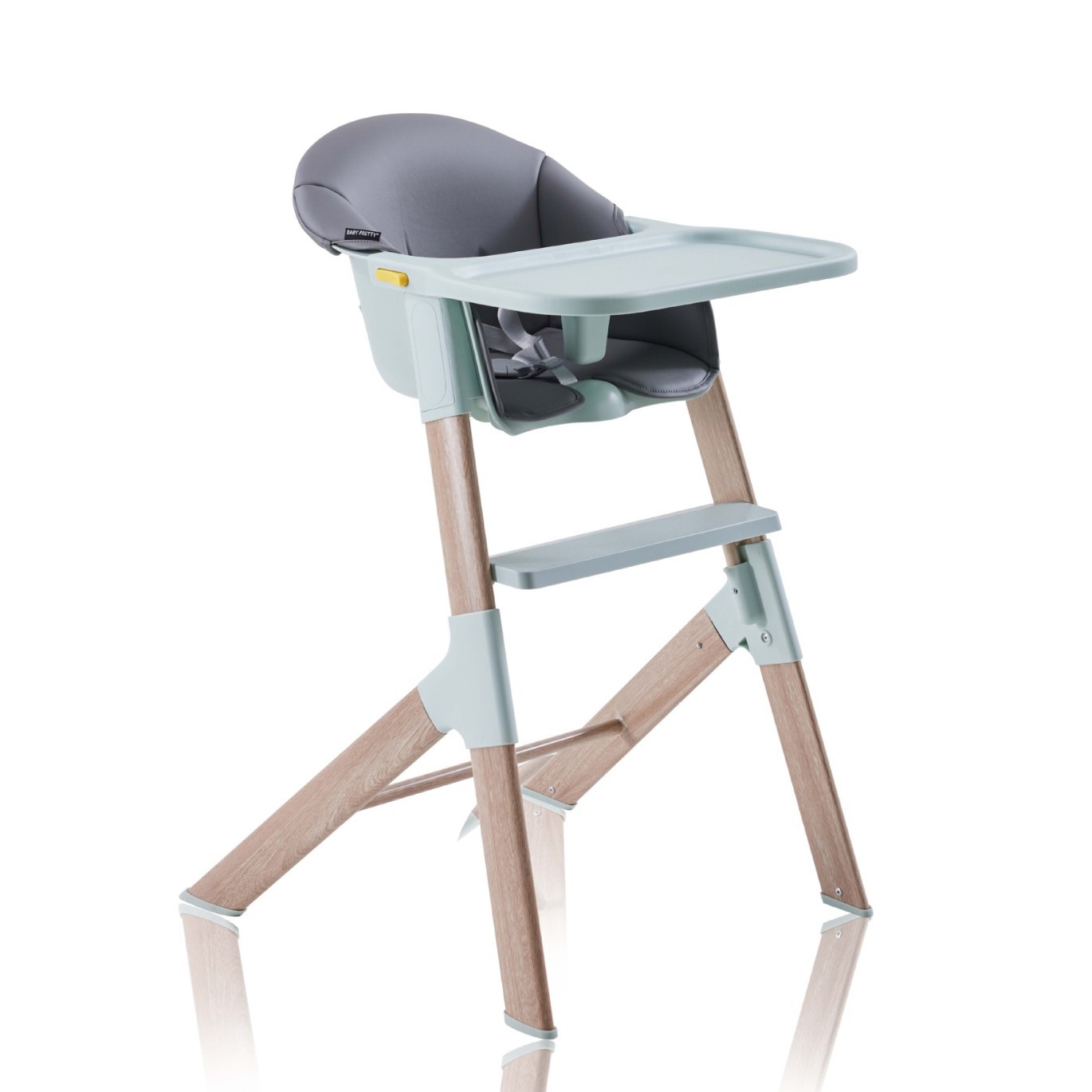 Mue Detachable Dinner Plate 5-Point Safety Belt Baby Dining Chair Baby Dining Chair K-Shaped Anti-Slip Multi-Function