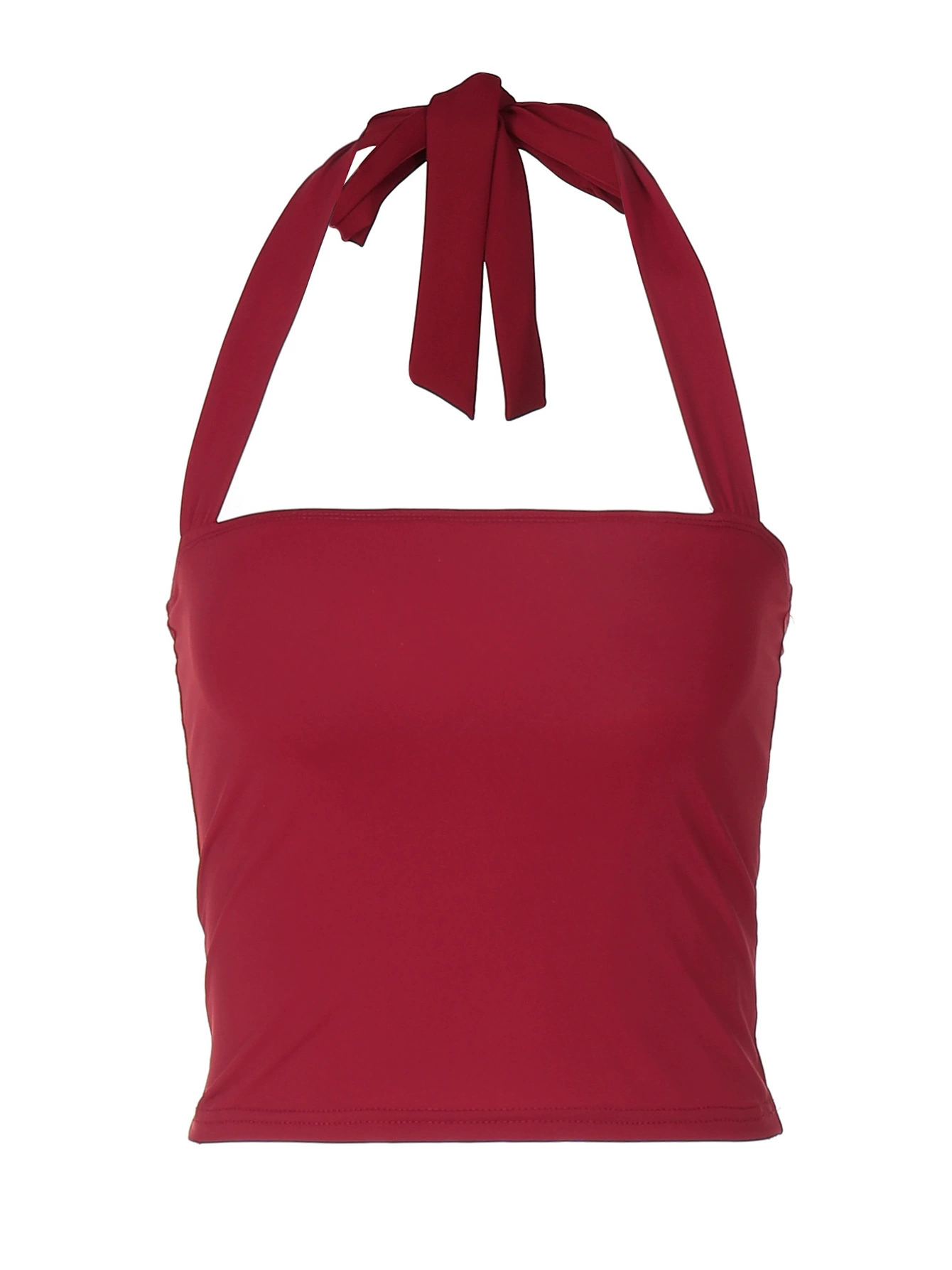 Платье-одежда с halter wrap однотонное для женщин, 86% нейлон 14% спандекс, облегающий силуэт лето 2026