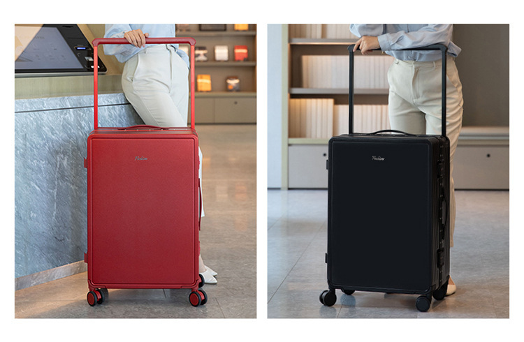 Büyük Kapasiteli Valiz Anne-Bebek Seri Öğrenci Dayanıklı Şifreli Bavul Erkek Kadın Seyahat Kabin Bavulu Tekerlekli Valiz Deri Bavul