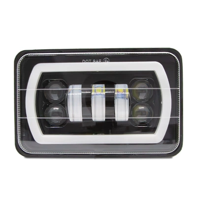 Tail light – Light - 5inch-square-7-bead-work-light