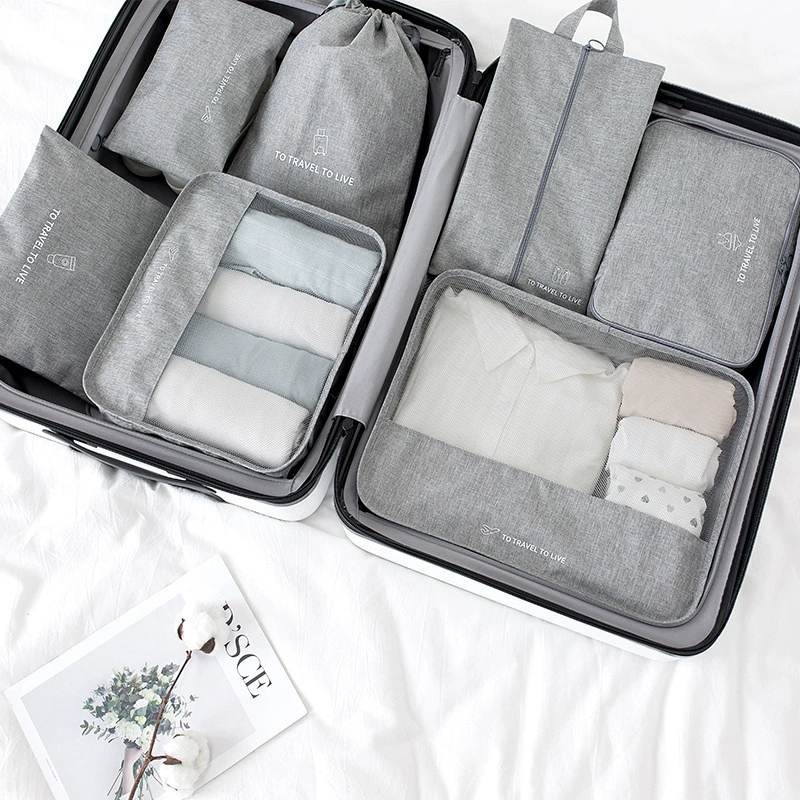 Storage bag for traveling, set, capacious storage system, handheld organizer bag