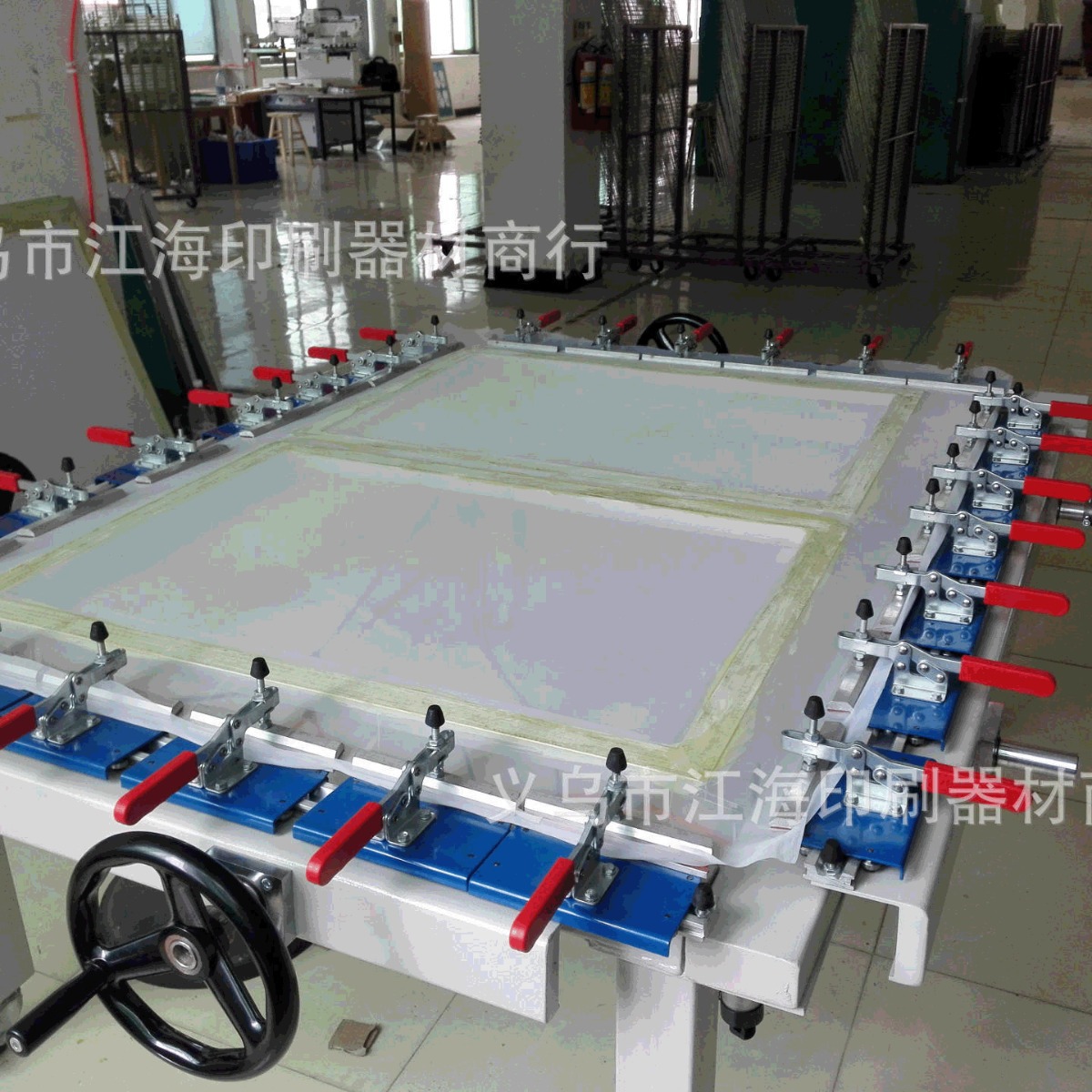 厂家直供12150JL型机械张网机 机械式精密拉网机绷网机印刷机