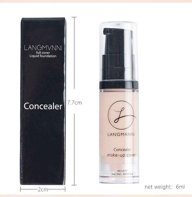langmanni Foundation Concealer is not easy to smudge and BB cream is available in 6 colors undefined