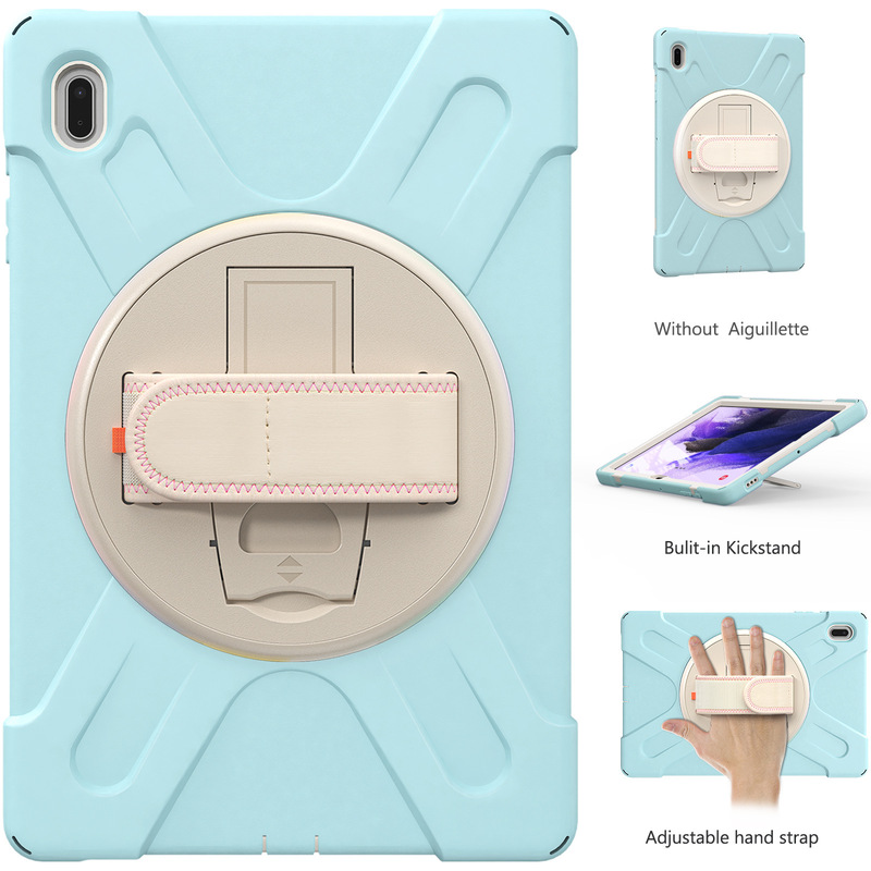 For Samsung Galaxy S7 FE T730/T735 12.4 inch flat panel protective cover 2021 hand with case