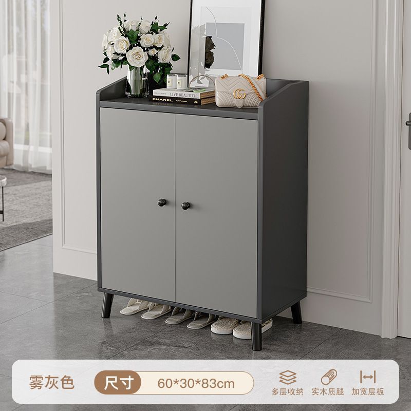 鞋柜家用门口室内新款2025爆款入户储物柜靠墙玄关柜一体收纳鞋架|undefined