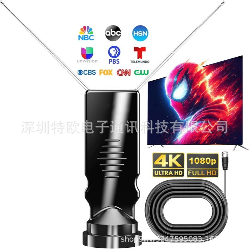 Amazon Clear TV Premium HD ТВ усилитель сигнала HD цифровая внутренняя телевизионная антенна