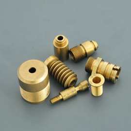 Aerter铜压铸件cnc机加工电子精密铜零件铜套铜接头cnc非标定制