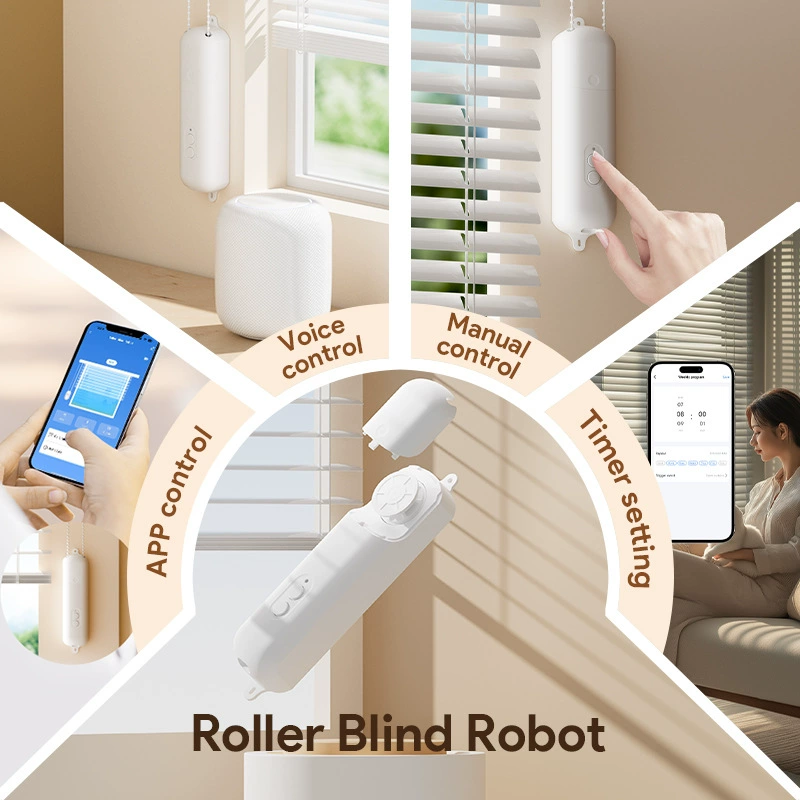 Электропривод для рулонных штор с дистанционным управлением, умный дом, мотор для рулонных штор с тросом