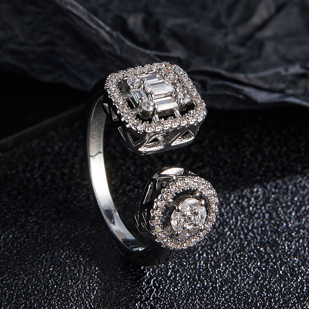 Nuovo design hip hop maschile Sense anello geometrico zircone di alta qualità dal vivo_voghion.com