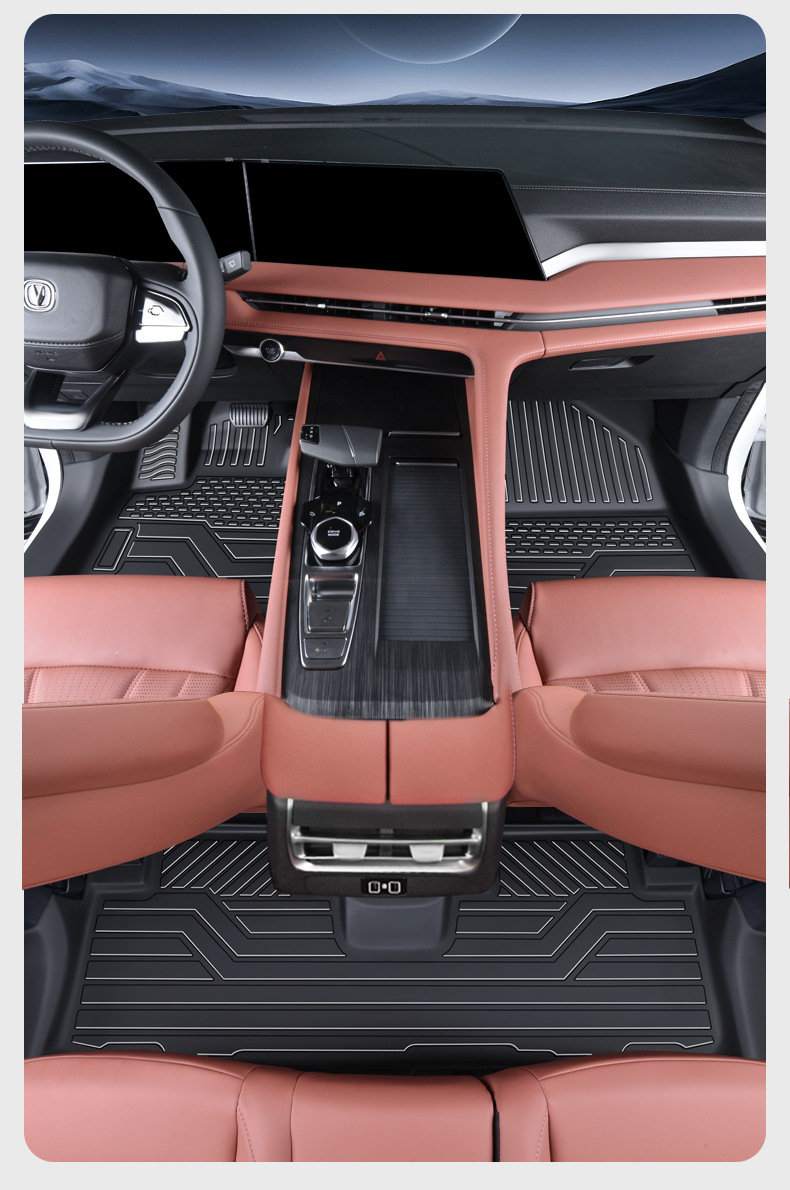 20/25 Models of Changan Cs75Plus Floor Mats Fully Surround Special Package Threshold Fourth Generation Third Generation Car Tpe Floor Mats