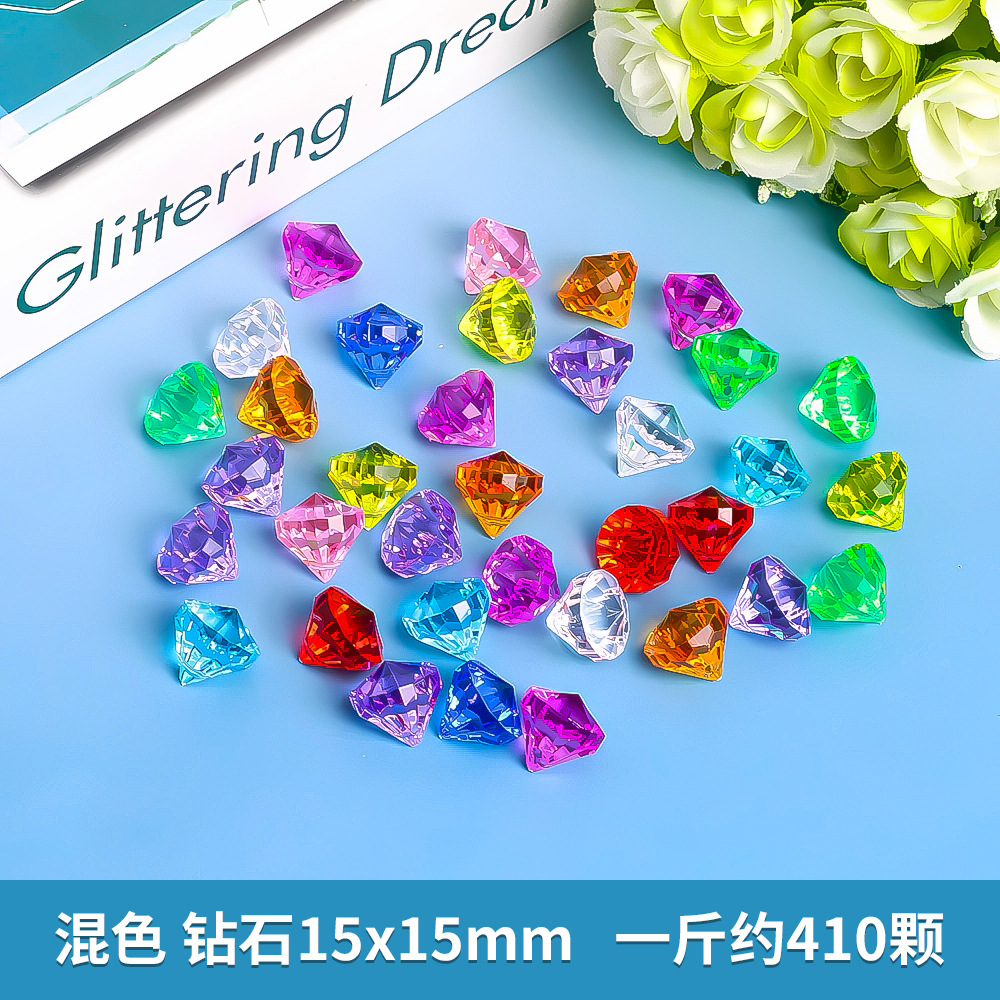 Recompensa colorida del juego de la casa del juego de los niños del diamante